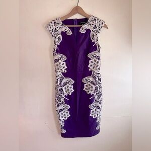 Purple & Lace Dress